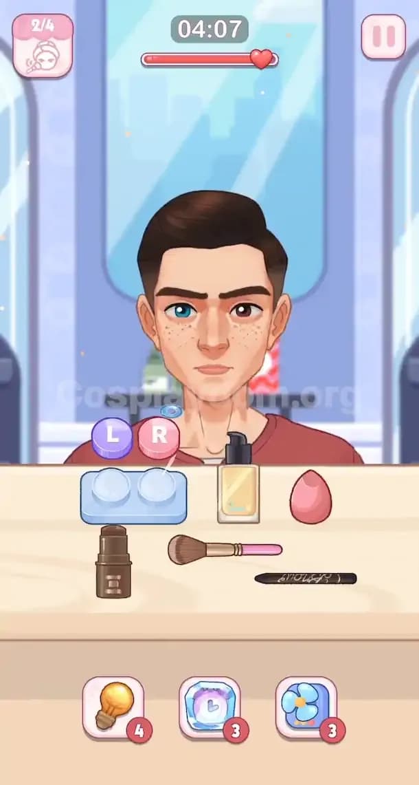 Cosplaydom Level 49 Solution 1