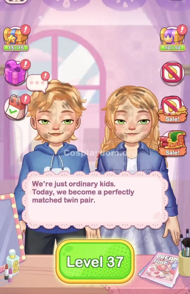 Cosplaydom Level 37 Solution 1