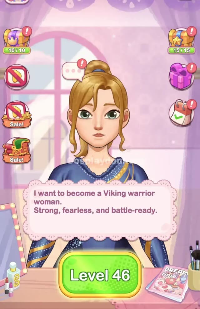 Cosplaydom Level 46 Solution 1