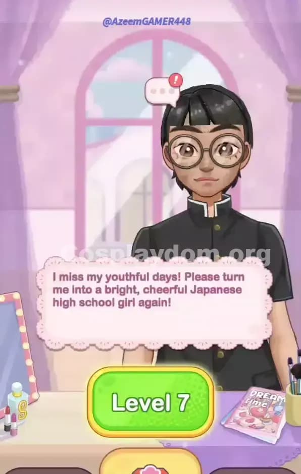 Cosplaydom Level 11 Solution 1